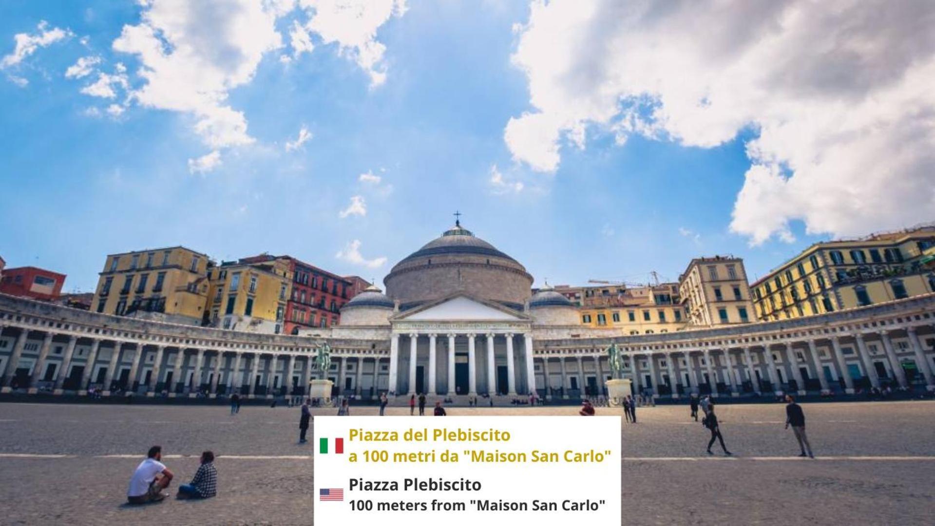 Maison San Carlo Luxury Suites Napoli Dış mekan fotoğraf